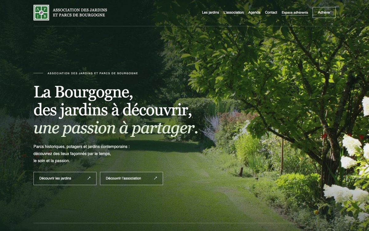 Prototype du site AJPB